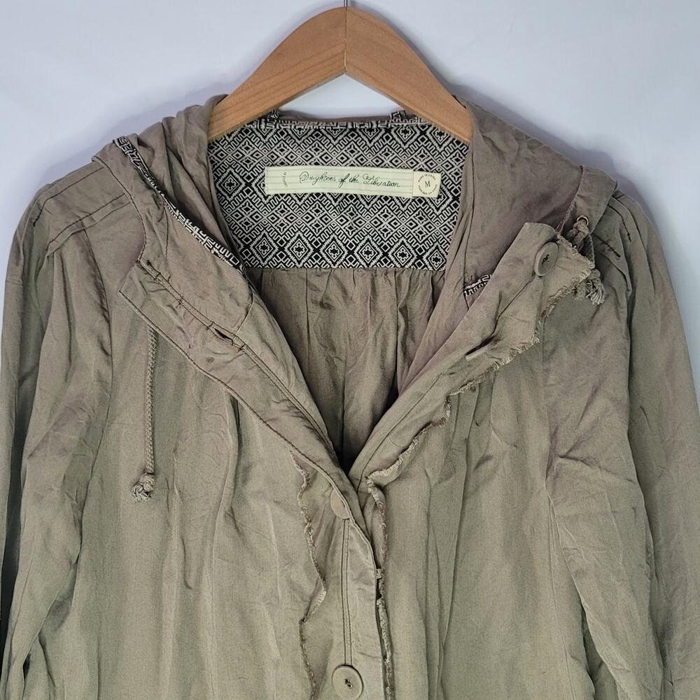 Anthropologie- Daughters of the Liberation- Cargo Jacket- Tan- size Medium - Picture 2 of 8
